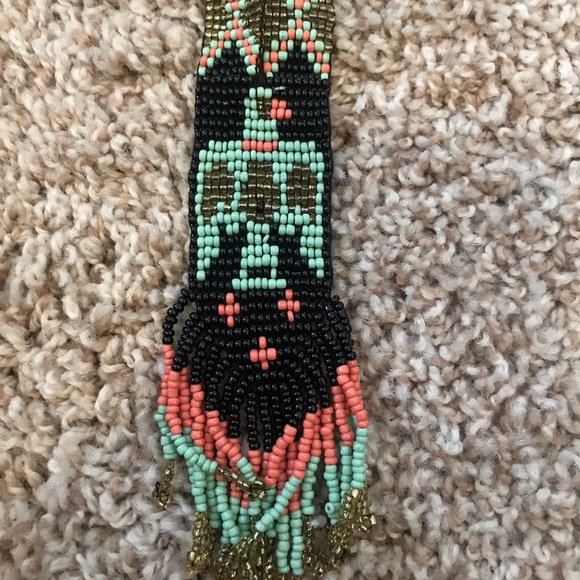 Tribal Style Long Necklace - Picture 2 of 2